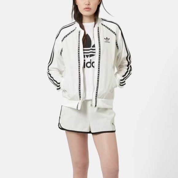 adidas Jackets & Blazers - Adidas Originals 'Superstar' Leather Track Jacket